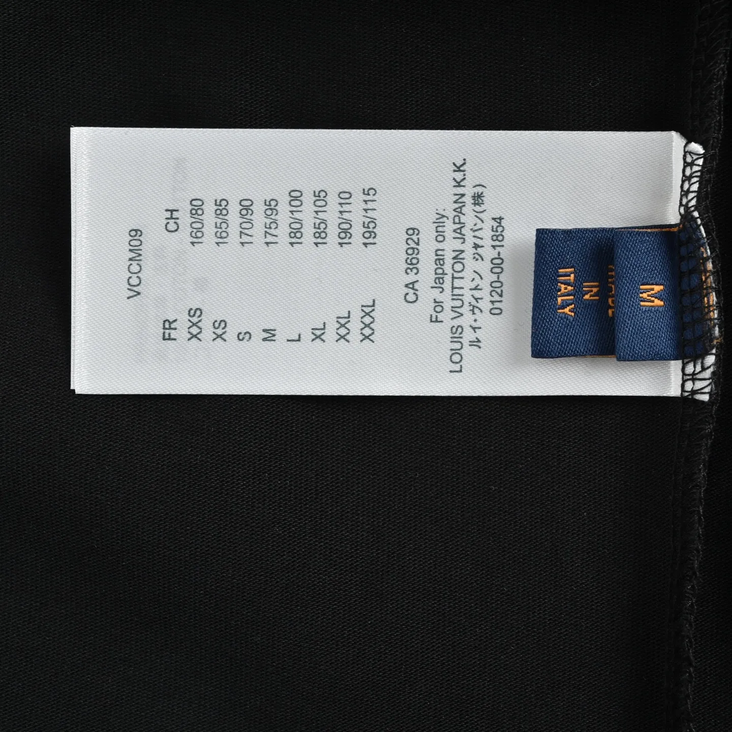 Louis Vuitton/Louis Vuitton 26ss denim patch presbyopic letter embroidered short sleeves